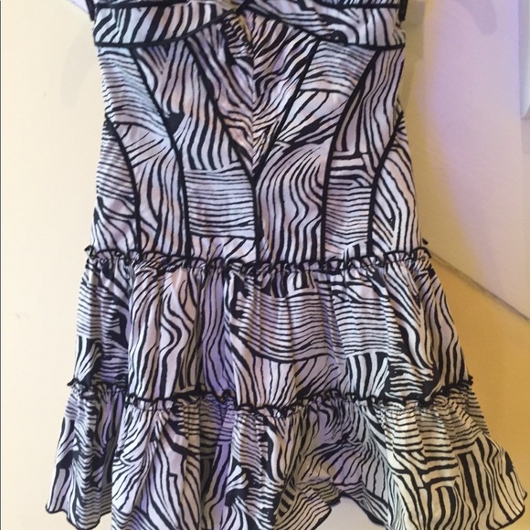 **SOLD**Bebe Reversible Strapless Dress - Picture 14 of 15